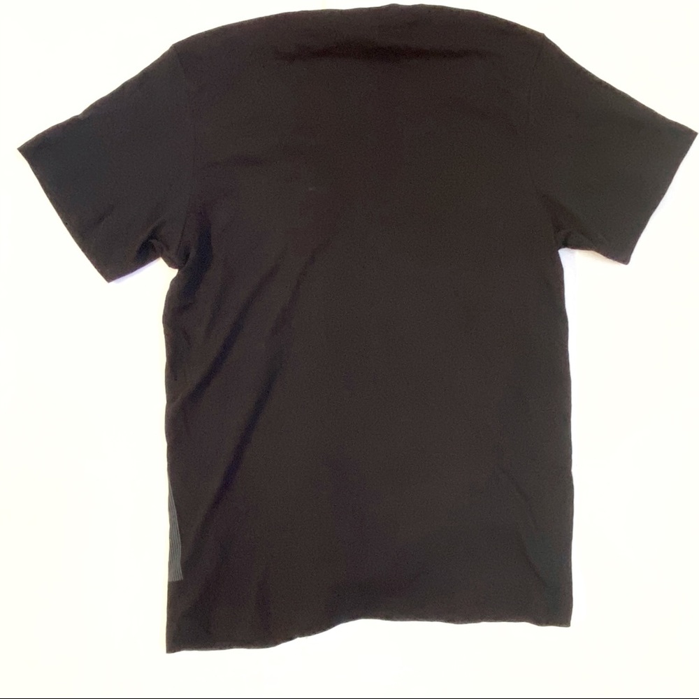 Volcom black gray v-neck loose relaxed fit t-shirt - Picture 2 of 4